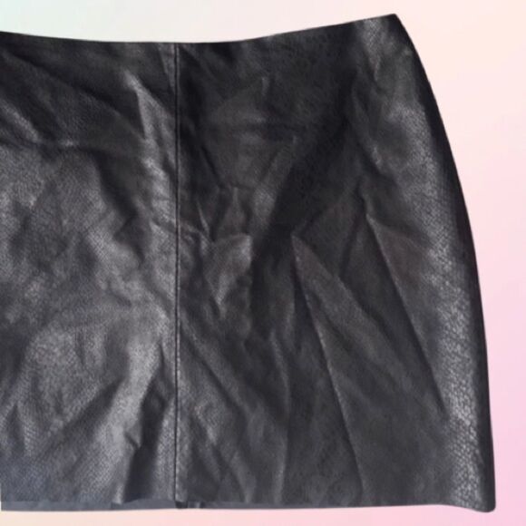 Retro, Britt Ryan, Black, Faux Snake Skin, Mini Skirt - Picture 15 of 16